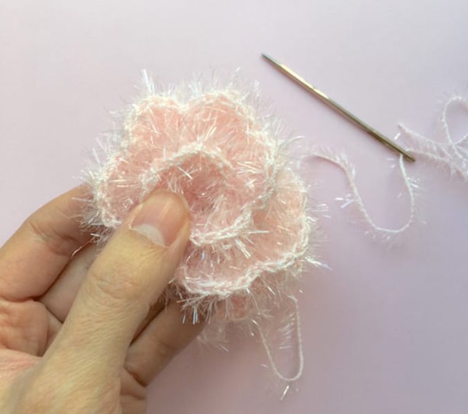 fleur-crochet-eponge creative bubble
