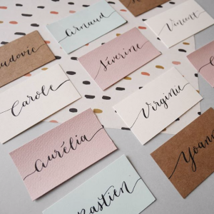 calligraphique lettering